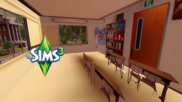 How Rabbit Holes look inside in The Sims 3