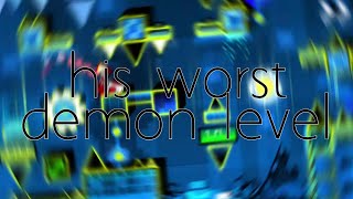(Showcase) My Worst Demon Level by mulpan [Extreme Demon] | Geometry Dash
