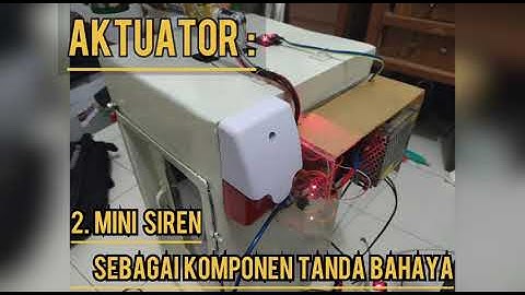 Simulasi prototype alat pemadam api otomatis