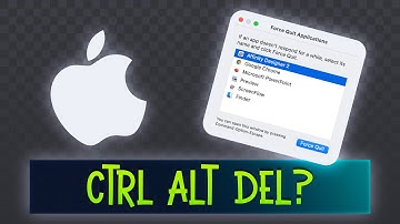 What is equivalent to Ctrl Alt Del on Mac? Video Tutorial