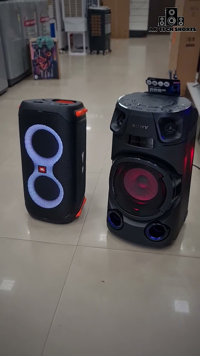JBL Partybox 110 vs Sony MHC-V13 Party Speaker Comparison #sony #jbl # india #bestpartyspeaker