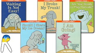 22 min 5 Books of An Elephant and Piggie  Animated Read Aloud Books for Kids