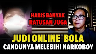Kecanduan Judi Online BOLA! Lebih Kejam dari Narkoboy! Motivasi Berhenti Judol