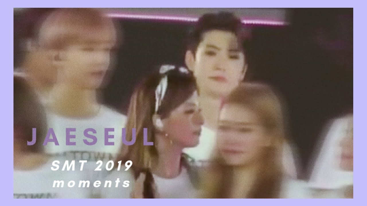 nct jaehyun and red velvet seulgi moments at 2019 SMT