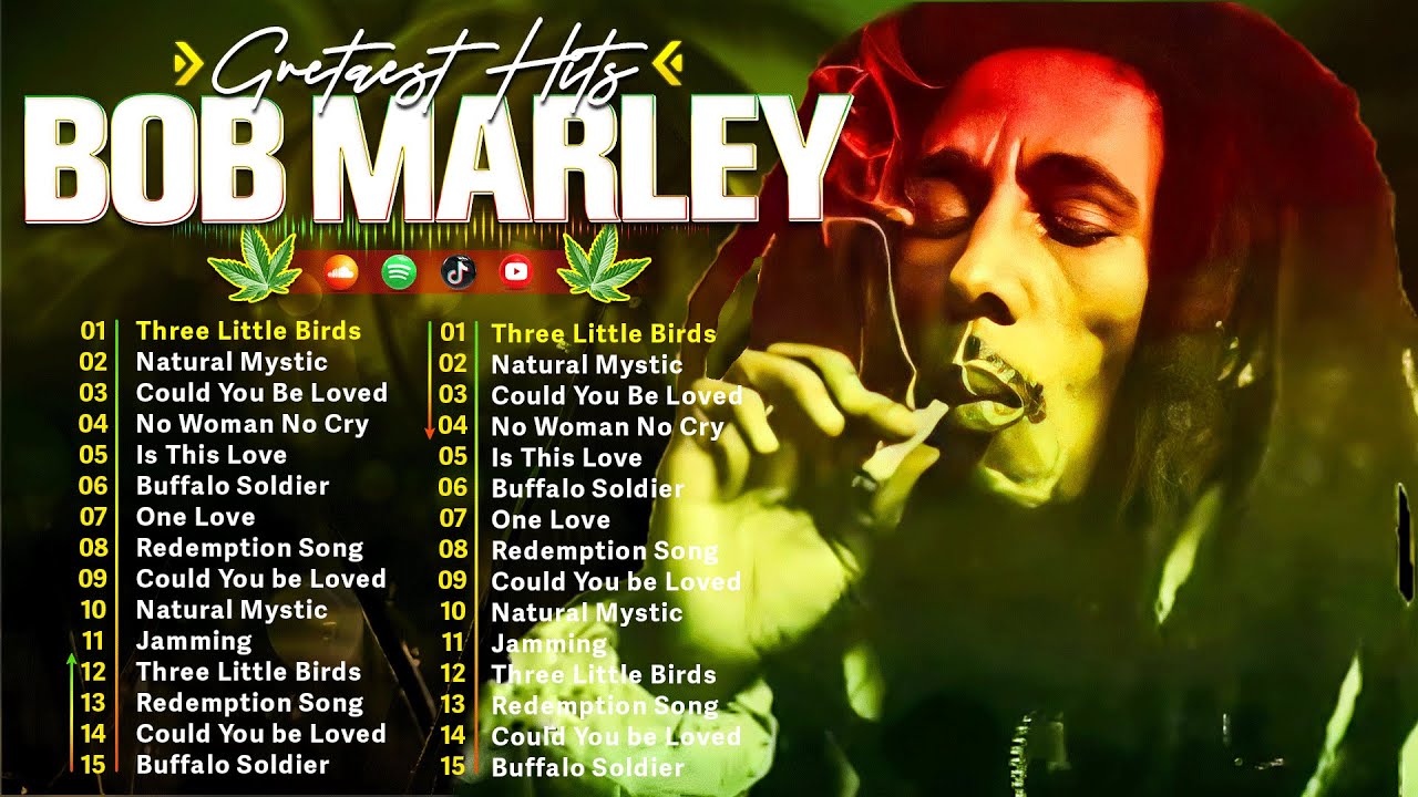 Top 20 Reggae Songs - Bob Marley Greatest Hits Full Album - Bob Marley Reggae Songs