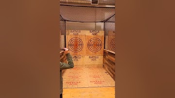 Axe Throwing Gone Wrong!