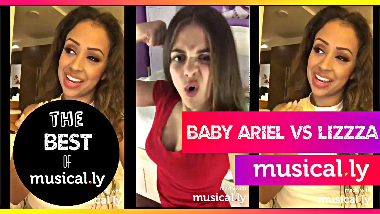 Baby Ariel VS. Lizzza Musical.ly Compilation. AUGUST| The Best of Musical.ly