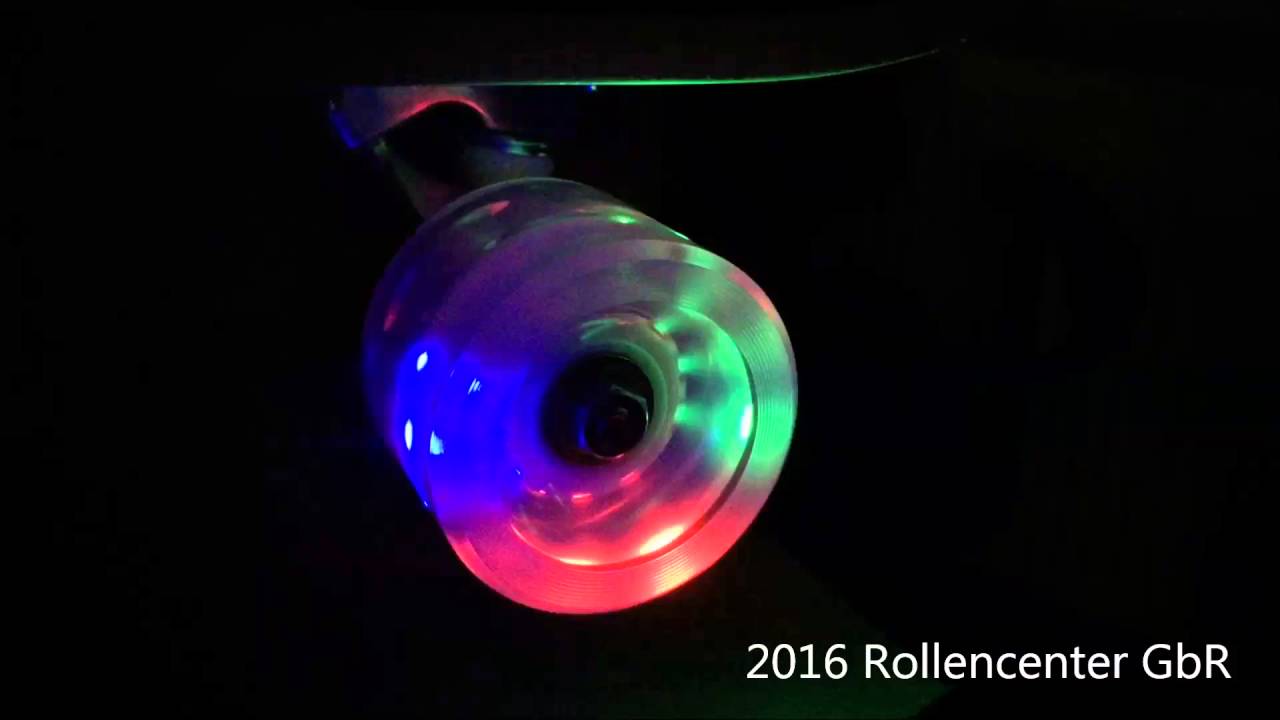 LED Longboard Rollen