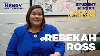 RebeccaRoss 2018 HCS Hero StudentServiceEOTY