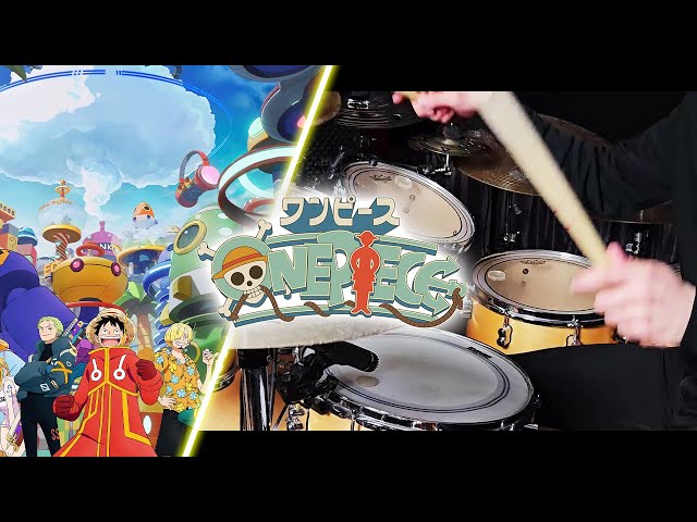 あーーっす！ - Hiroshi Kitadani / きただにひろし | One Piece Opening 26 Full | Drum Cover class=