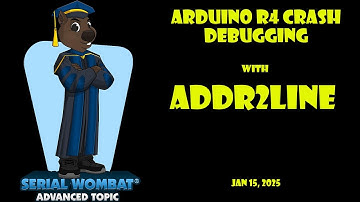 Debugging Arduino R4 Imprecise data access violation Crashes with Addr2Line