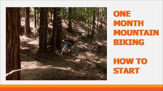 One Month Mountain Bike Progress // How To Start Mountain Biking