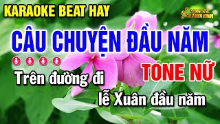 Câu Chuyện Đầu Năm Karaoke Nhạc Sống Tone Nữ ( Bolero ) Huỳnh Anh