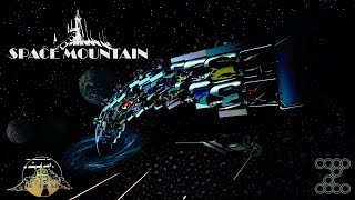 Space Mountain Cinematics + POV 🌠 {Planet Coaster}