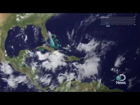 2010 Hurricane Season in 1 Minute