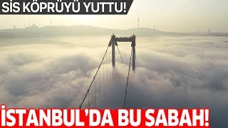 İstanbulda Yoğun Sis