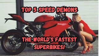 Top 5 The best motorcycles to buy in 2024!