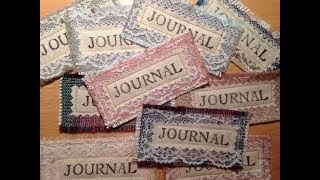 Journal Bookplates for your Junk Journals and Books - DIY tutorial