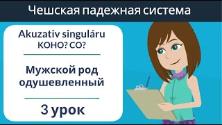 Мужской род одушевленный | Akuzativ singuláru - KOHO? CO? | Практика |Чешские падежи