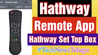 Hathway Remote Control (14 in 1) || Hathway remote app || Hathway Set Top Boxes screenshot 1