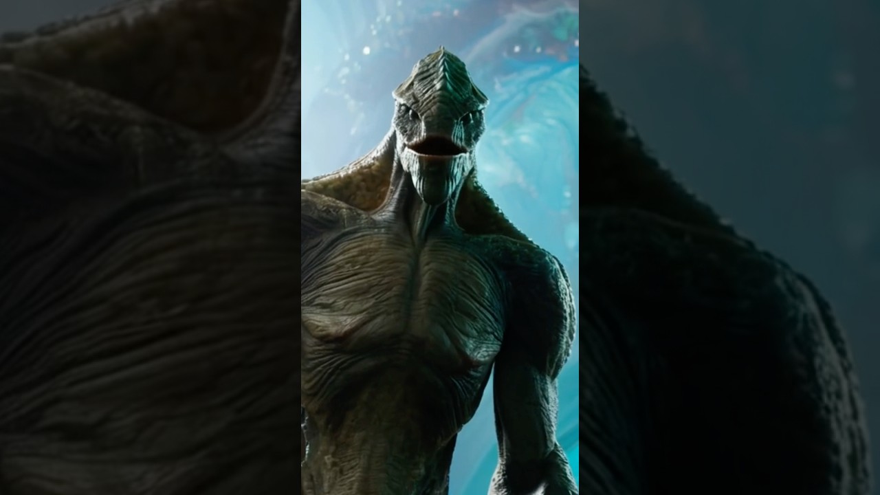 Epic AI Encounter: Dinosaur Alien on a Colorful Alien World!