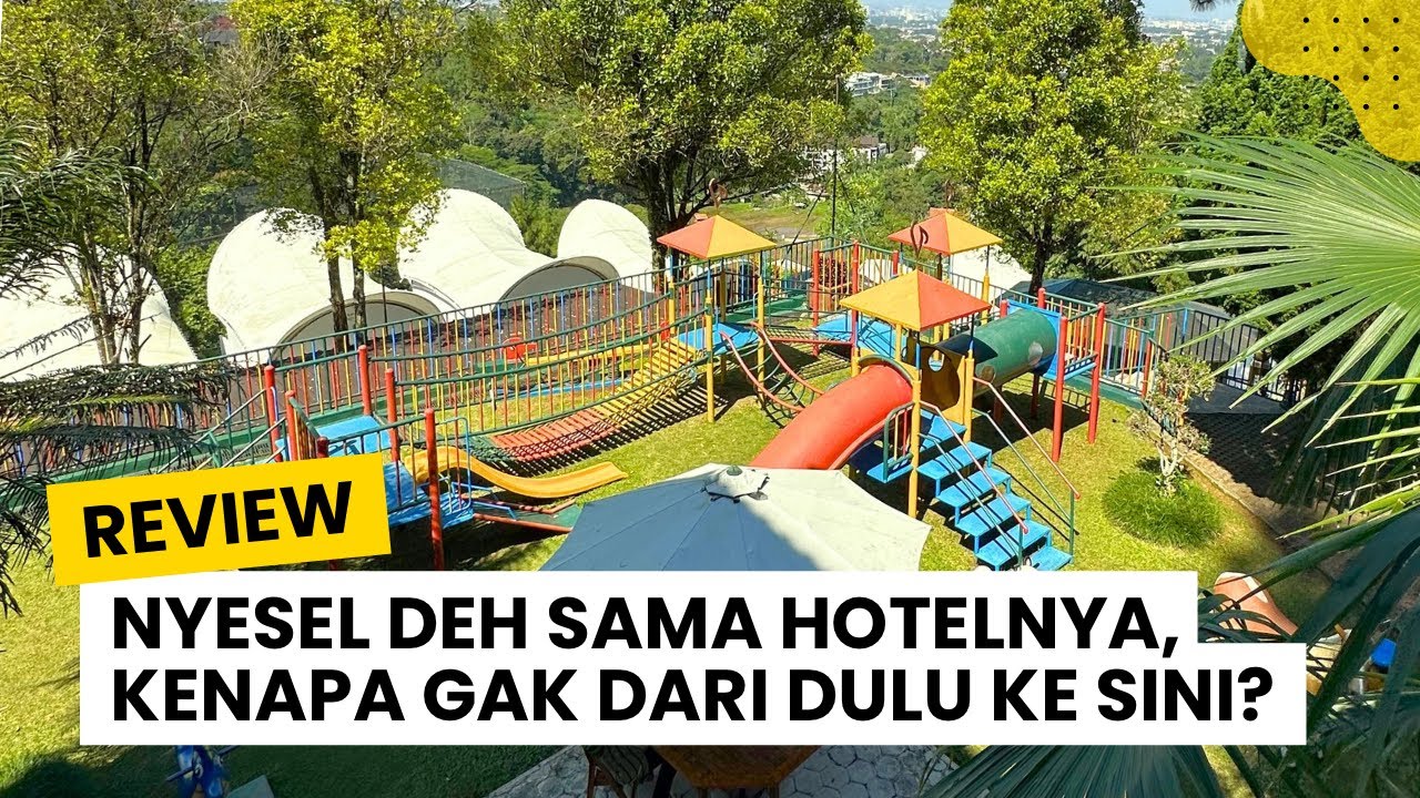 Ga Banyak Yang Tahu, Ada Hotel Sebagus Ini di Dago Bandung | Review The Valley Resort Deluxe Balkon