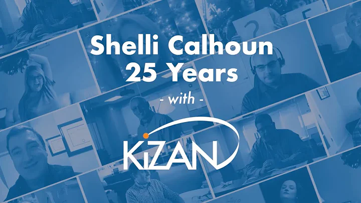 Shelli Calhoun 25 Years with KiZAN
