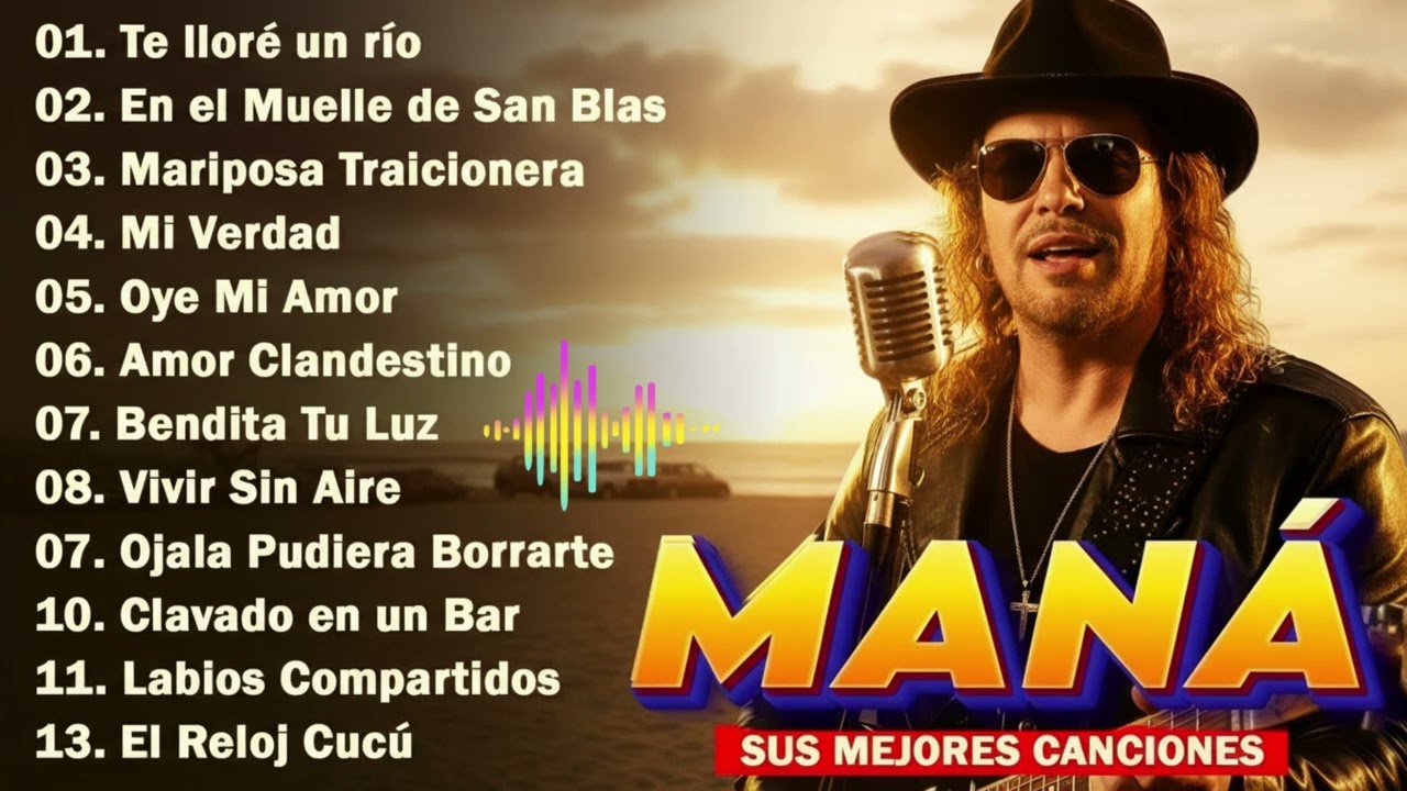 🎶 MANÁ – Sus 20 Grandes Éxitos Románticos Más Escuchados | Mix Inolvidable