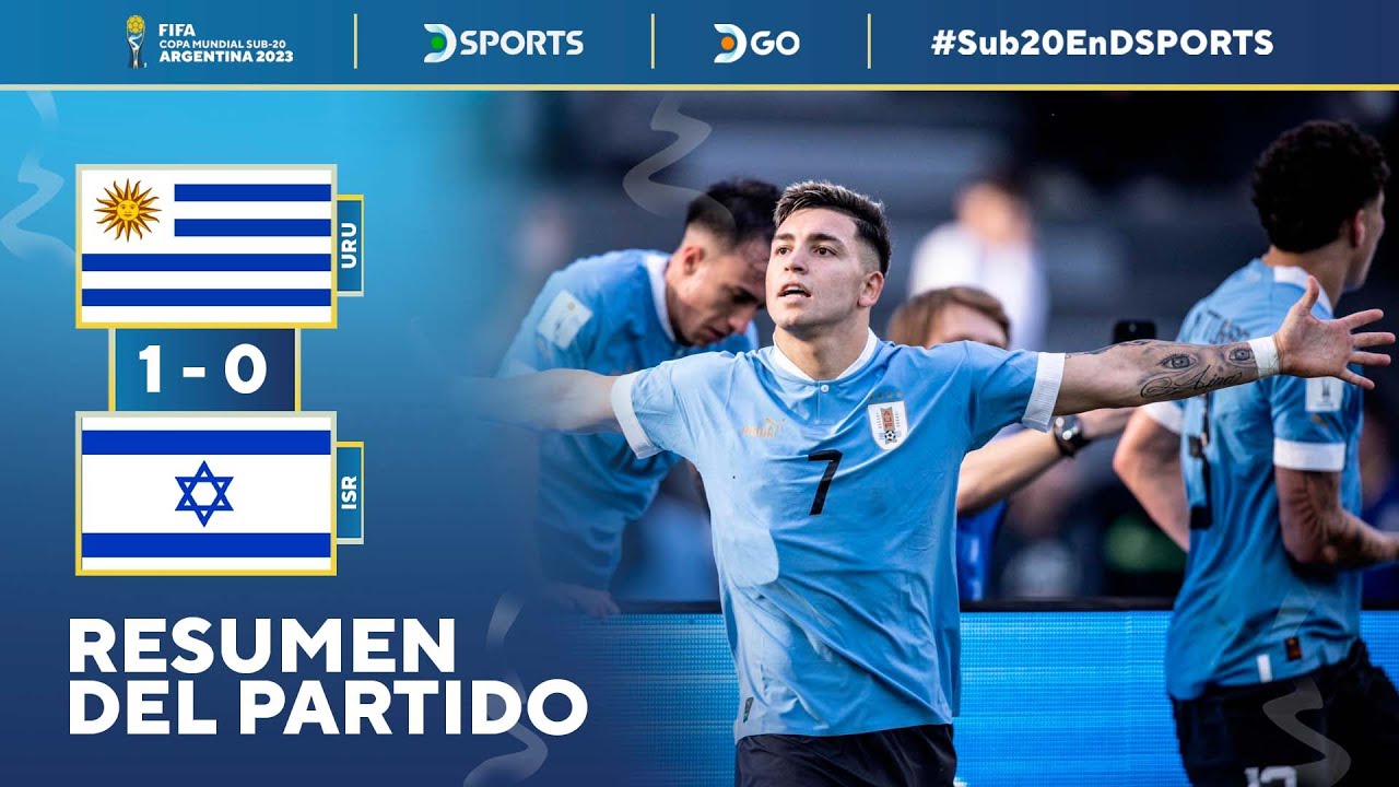 Mundial Sub 20: Uruguay debutó con una goleada