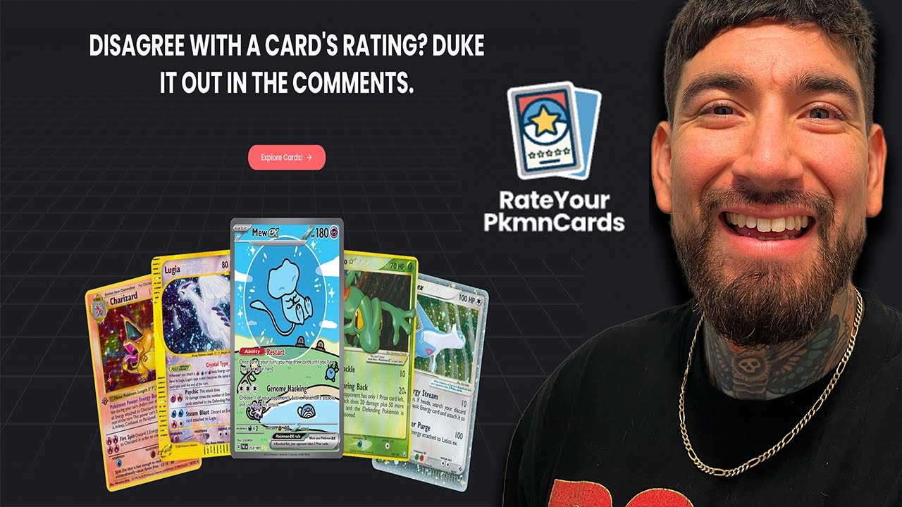 Rate Your Pokemon Cards ! Changing the Game For Pokemon Collectors! Live Interview!