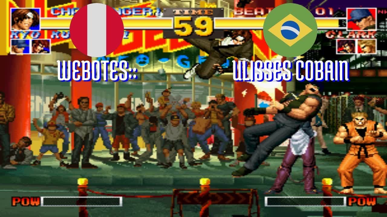 FT5 @kof95: WEBOTES:: (PE) vs ULISSES COBAIN (BR) [King of Fighters 95 ...