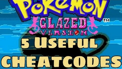 Top 5 Pokemon Glazed Useful Cheatcodes | ALL ABOUT POKEMON
