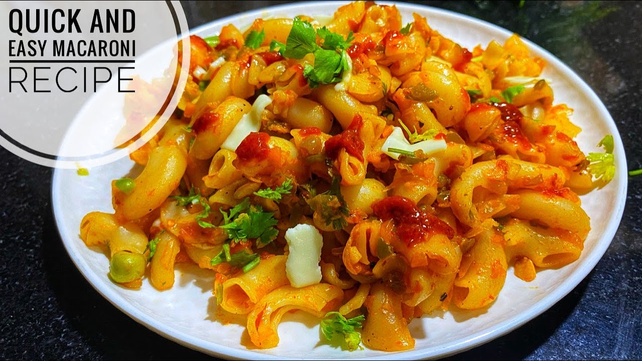 Indian style Macaroni Pasta Masala Macaroni Pasta Recipe Desi Masala Pasta Lunch Box