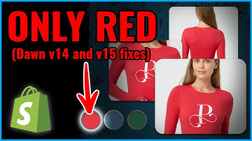 Have Shopify Show Images For The Selected Variant: Updated Tutorial to Boost Conversion Rate