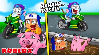 BALAPAN MOTOR DRAG LIAR 5.000cc MOCIL MALAH PAKE BABI ICIKIWIR DI ROBLOX!!!