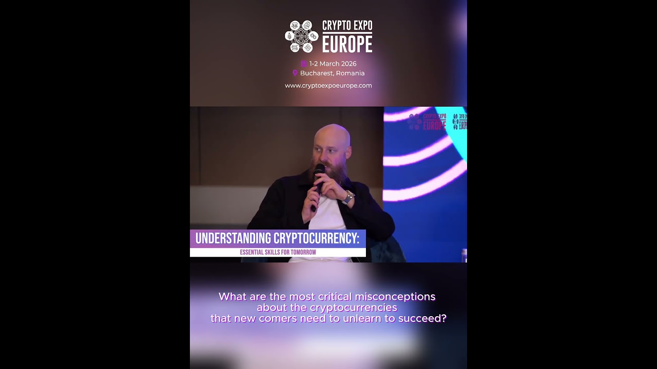 Crypto Misconceptions Newcomers Must Unlearn — Adrian Zduńczyk at Crypto  Expo Europe 2025 - YouTube