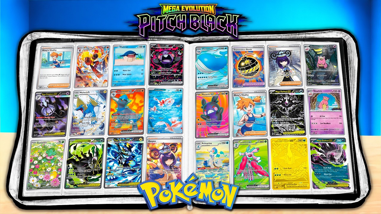150k pokemon card Making a PITCH BLACK MASTER SET is EASY? that attack doesnt happen **Logan Paul sells rare Pokémon