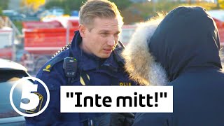 Trafikpoliserna | En stressad förare får polisen att bli extra intresserad | discovery+ Sverige