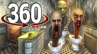 Skibidi Toilet 360° Horror Chase Video - Skibidi toilet VS Cameraman