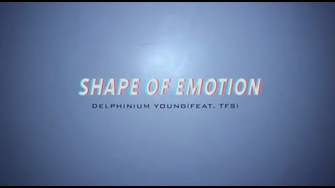 Delphinium Young - Shape Of Emotion (Feat.TFS) [Official Music Video]