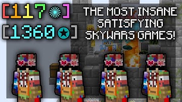 the most INSANE skywars games.... | Hypixel Skywars
