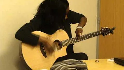 (Small Guitar Demonstration  at NSN) Louisiana Blues - Illona Bolou