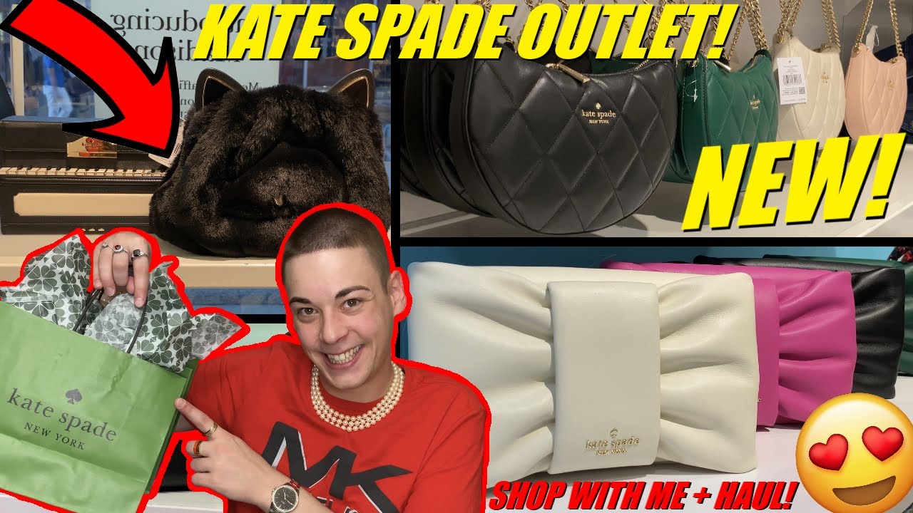 Kate Spade Outlet SPRING RELEASES! + NEW Carey Shoulder Bags! 