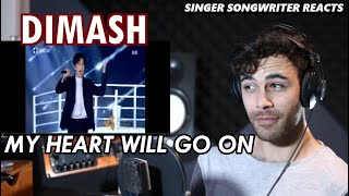 DIMASH - My Heart Will Go On | Singer Songwriter REACTION