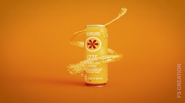 IZZE SPARKLING PEACH Ad