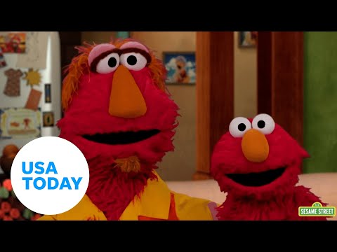 Sesame Street's Elmo receives COVID-19 vaccine | USA TODAY