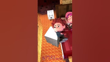 Falling in a dream💤 - MINECRAFT MOVIE ANIMATION