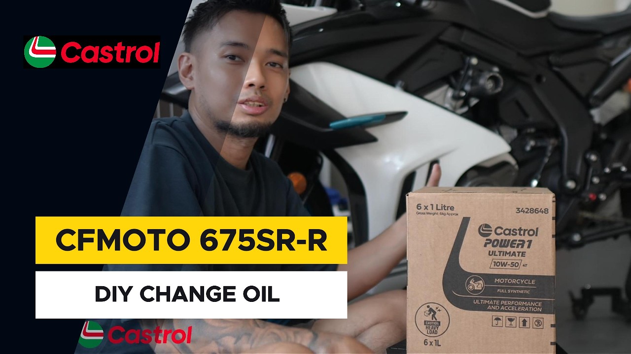 CFMOTO 675SR-R | CHANGE OIL | CASTROL | PH