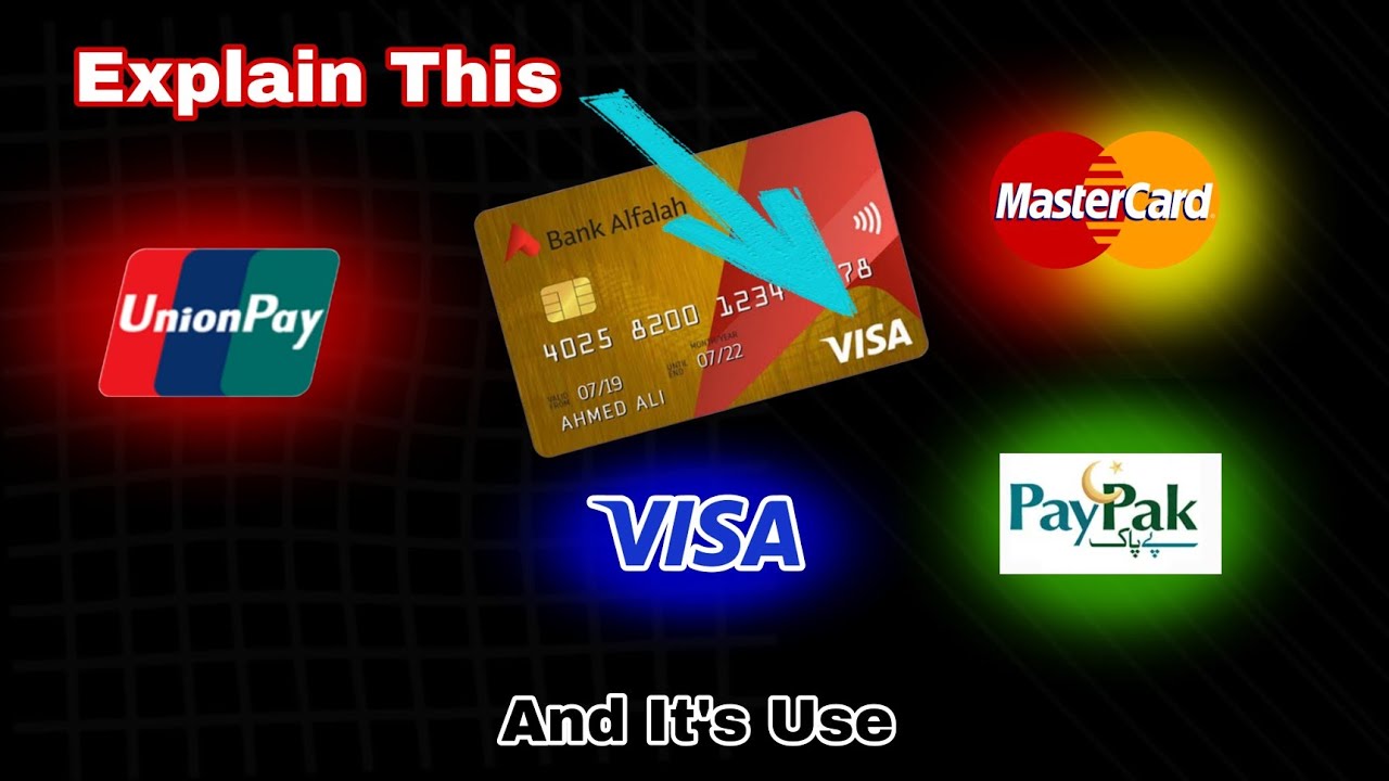 Difference Between Paypak, Master Card, Visa And Union Pay Card | Bank ...