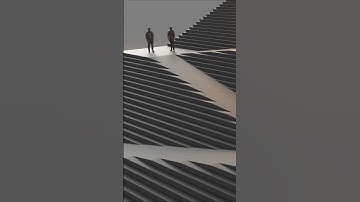 # 309 : Parametric Ramp Stair #parametric #grasshopper #그래스호퍼 #건축 #라이노그래스호퍼 #stairs #architecture